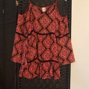 Paper Crane Cold Shoulder Top